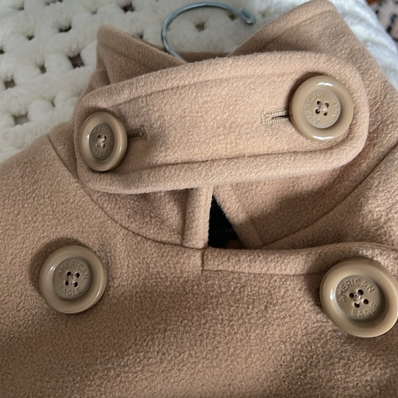 American Eagle size medium , camel jacket. Lined, 65% wool. Tailored. No flaws. - Picture 2 of 10